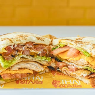 Panang Chicken Club Sandwich